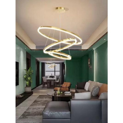 Thiết kế mới - Đèn thả vòng LED năng lượng tối tân - 5 mẫu tùy chọn lựa nhiều kích thước