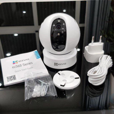 Camera wifi Ezviz C6N 1080p (2MP) theo dõi chuyển động thông minh không có điểm mù- Hàng chính hãng. Tặng Kèm thẻ nhớ 32Gb