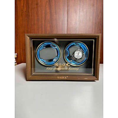 Hộp xoay 2 đồng hồ có tích điện+Tặng kèm Adapter