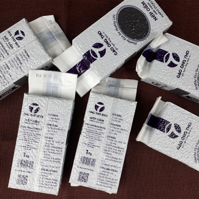 Gạo Nếp Cẩm - Gạo Ông Thọ Túi 1Kg - Thơm ngọt mềm dẻo, tốt cho sức khỏe