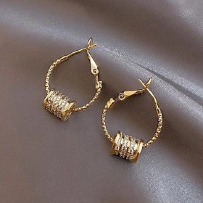 Earrings đeo tai dáng tròn nhỏ cho nữ