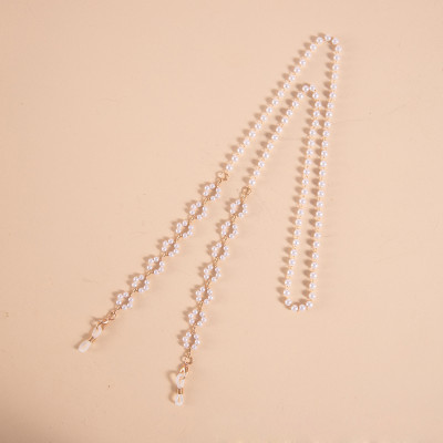 Dây đeo mắt kính dây đeo gọng kính mix chuỗi hoa châu ấn tượng phụ kiện kính dây đeo khẩu trang đa năng đa phong cách