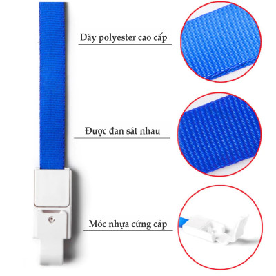 Dây đeo thẻ lụa Uhoo 6734 1cm (12)