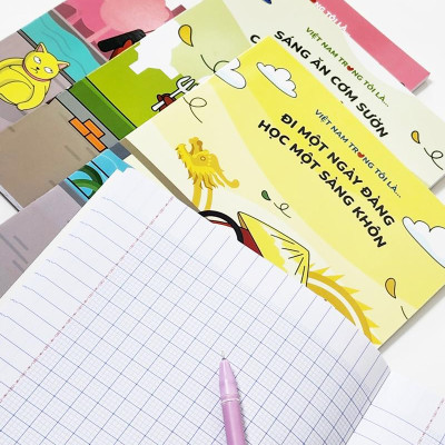 Tập Học Sinh Việt Nam Trong Tôi Là - Miền Nam - 4 Ô Ly - 96 Trang 60gsm - The Sun 03