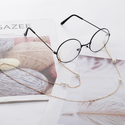 Chuỗi dây đeo mắt kính mix ngọc trai đeo gọng kính đeo khẩu trang chống thất lạc