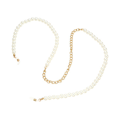 Chain kính chuỗi dây ngọc trai mix dây chuyền đeo mắt kiếng đeo cổ thời trang nổi bật