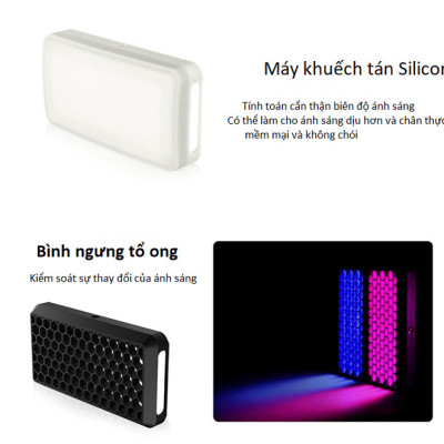 Đèn led video Ulanzi VIJIM VL196 RGB hàng chính hãng.