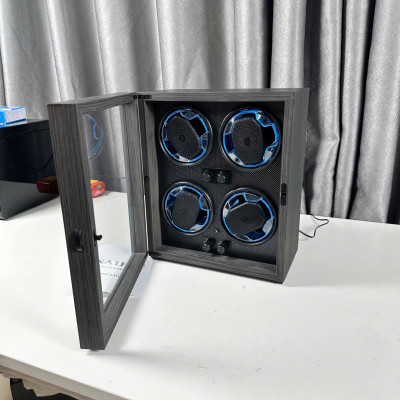 Bảo hành 2 năm Hộp 4 xoay dáng đứng Saike mở nắp tự dừng (Tặng củ sạc Adapter)