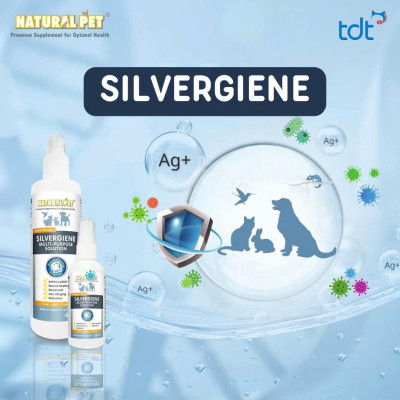 NANO SPRAY XỊT ĐA NĂNG NANO BẠC SILVERGIENE CHO CHÓ MÈO - SILVERGENE 60ML
