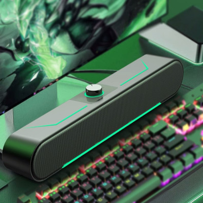 Loa Máy Tính Nghe Nhạc Âm Thanh Chất Lượng Tốt, Kết Nối Có Dây, Dùng Cho PC, Máy Tính Bàn, Laptop - Hàng Chính Hãng