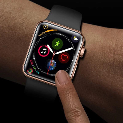 Cường lực màn hình 3D Cạnh Cong Full mặt kính cho Apple Watch serie 4/5/6 S4/S5/S6 40mm/44mm