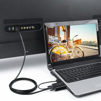 Cáp chuyển đổi VGA to HDMI + Audio dài 2m chính hãng Ugreen 30840