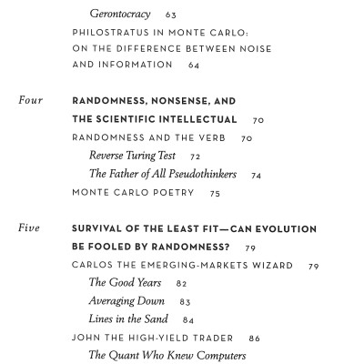 Fooled By Randomness: The Hidden Role Of Chance In Life And In The Markets