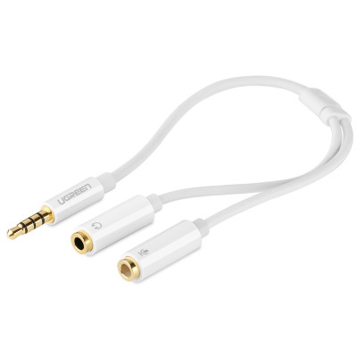 Cáp Chia Jack Ugreen Thành Mic Headphone 10789 - Hàng Chính Hãng
