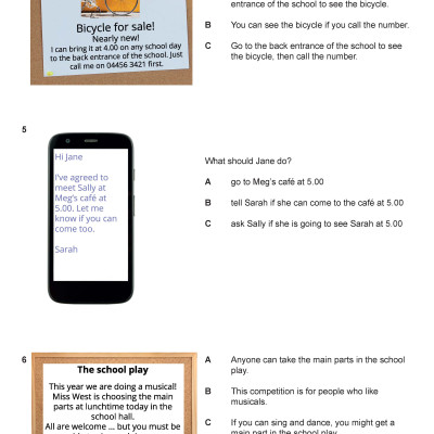 A2 Key For Schools Five Practice Tests 1-5