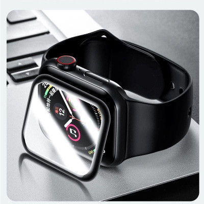 Cường lực màn hình 3D Cạnh Cong Full mặt kính cho Apple Watch serie 4/5/6 S4/S5/S6 40mm/44mm