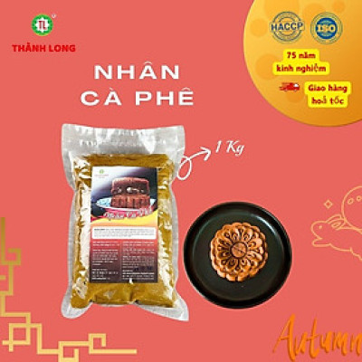 NGUYÊN LIỆU LÀM BÁNH TRUNG THU - NHÂN CÀ PHÊ 1 KG - THÀNH LONG - VIỆT NAM