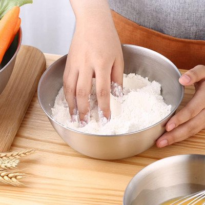 Tô inox sâu lòng Echo Metal 18cm - Hàng nội địa Nhật Bản nhập khẩu chính hãng