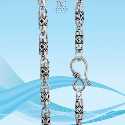 Dây Chuyền Nam Danny Jewelry Bạc Thái Nguyên Chất Không Xi BI0B0001