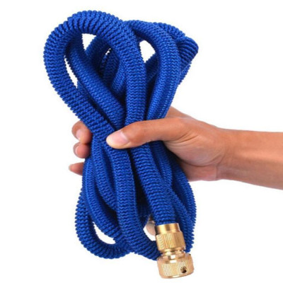 Bộ dây và vòi xịt tăng áp lực nước  rửa xe tưới cây loại 7.5m (dãn nở 22m)  206733