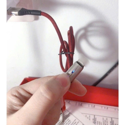 Dây sạc nhanh 3A Hiệu Ham mer ( H-C12-I ), Chân L  Có đèn báo, Hàng chính hãng bảo hành 12 tháng