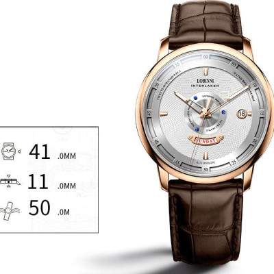Đồng hồ nam chính hãng LOBINNI L18071-1