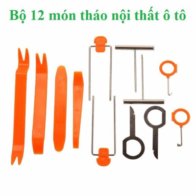Bộ dụng cụ tháo đồ nhựa/nội thất ô tô (Bộ 12 món)