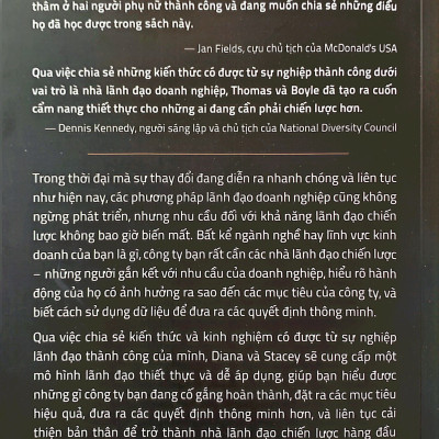 Trở Thành Nhà Lãnh Đạo Chiến Lược - Be More Strategic in Business