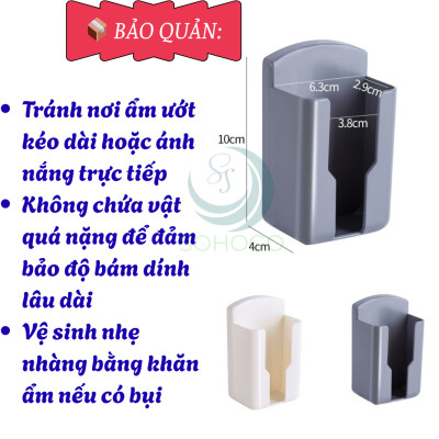 Hộp Đựng Remote Dán Tường Tiện Lợi -Kệ Gắn Tường Đựng Remote – Không Cần Khoan