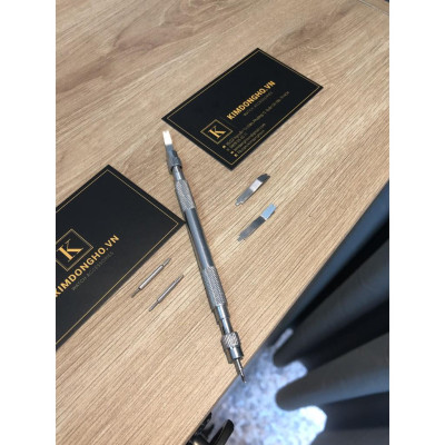 Dụng cụ tháo thay dây da đồng hồ kèm 4 đầu thay