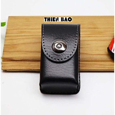 Bao da có đai đeo hông làm thủ công HANDMADE BD05 chuyên dùng để đựng kính lão thị, viễn thị gấp gọn KT 8*4*3CM