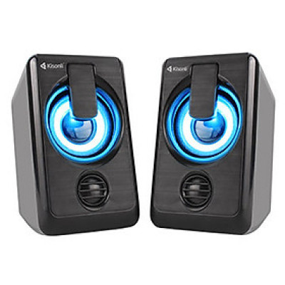 Bộ Loa Vi Tính Mini Kisonli 2.0 Hoangnhan L-1010 - Hàng Chính Hãng