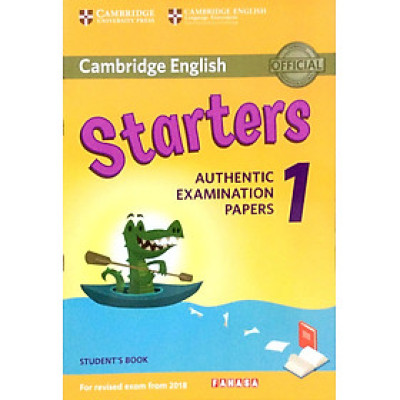 Cambridge English Starters 1 for Revised Exam from 2018 Student