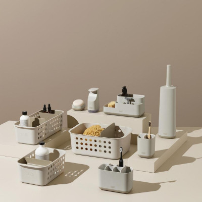 Giỏ đựng đồ dùng nhà tắm Joseph Joseph EasyStore Small (Ecru) - 007084