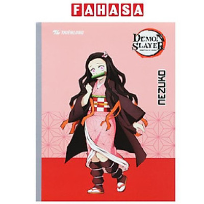 Tập Dán Gáy Demon Slayer - Kẻ Ngang - 120 Trang 70gsm - Thiên Long NB-108/DS - Nezuko
