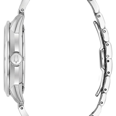 Đồng Hồ Nam Bulova Dây Thép Không Gỉ 96A118 - Mặt Trắng