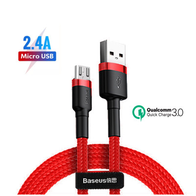 Cáp sạc nhanh Cafule Micro USB Quick Charge  - Cáp sạc Baseus siêu bền -Hàng Chính Hãng