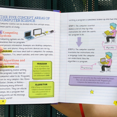 Sách Everything You Need To Ace Computer Science And Coding Big Fat Notebooks - Sổ Tay Khoa Học Máy Tính Và Mã Hóa ( Tiếng Anh, Lớp 8 - Lớp 12 ) - - Nâng Cao Kiến Thức Khoa Học Máy Tính Và Lập Trình - Á Châu Books, Bìa Cứng, In Màu