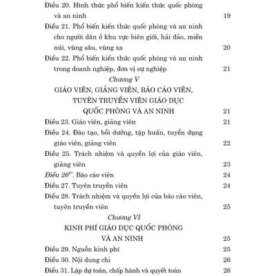 Luật Giáo dục quốc phòng và an ninh năm 2013 (sửa đổi, bổ sung năm 2018, 2025)
