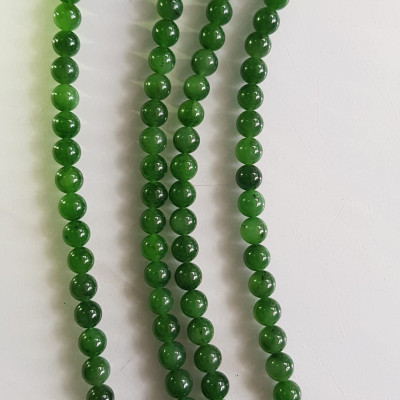 Vòng chuỗi đeo cổ Nữ mới đẹp Đá ngọc jade hay ngọc phật xanh tự nhiên  Size 8mm màu xanh ngọc bích bóng sang đẹp hợp mệnh thủy mộc hỏa Quà tặng ý nghĩa cho Mẹ, mình và người thân ý nghĩa ạ