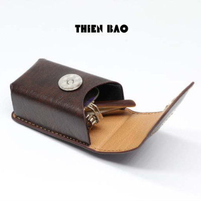 Bao da có đai đeo hông BD99 chuyên dùng để đựng kính lão thị, viễn thị gấp gọn KT 8*4*3CM làm thủ công HANDMADE bằng tay chắc chắn