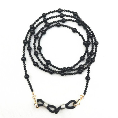 Dây đeo kính hạt đen