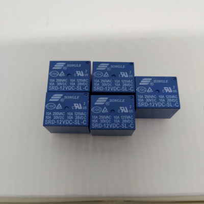 (COMBO 10 CÁI) Relay 5 Chân 12V - 24V 10A, Rơ Le 5 Chân 10A, HÀNG SONGLE LOẠI TỐT