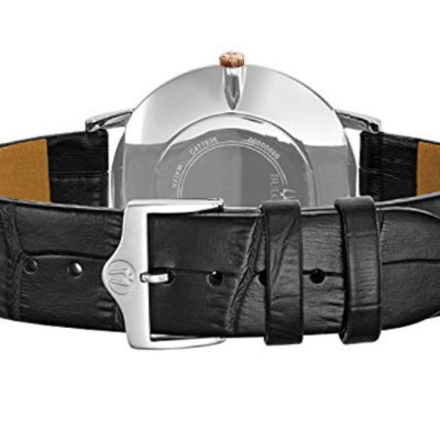 Đồng Hồ Nam Bulova Dây Da 98A167 - Mặt Đen