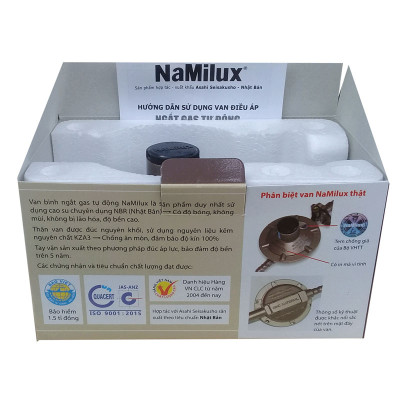 Van điểu áp áp thấp Namilux NA337S Sử dụng cho bình gas xám, vàng - Hàng chính hãng