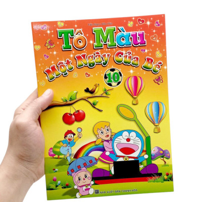 Sách - Tô Màu - Một Ngày Của Bé - Tập 10 (Tái Bản)