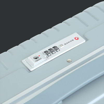 Vali Nhựa Xách Tay Cao Cấp 20 inch SAKOS Mastery - Hàng Chính Hãng