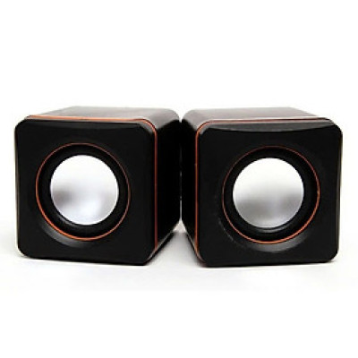 Loa vi tính để bàn cho laptop, pc, điện thoại MÀU ĐEN - Hàng Nhập Khẩu