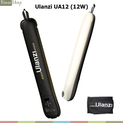 Ulanzi UA12 / UA20 - Đèn Ống Dang Túi Khí Di Động, Công Suất 12W Và 20W, Dải Nhiệt Màu CCT, Hỗ Trợ Nam Châm Kết Nối Từ Tính - Hàng chính hãng