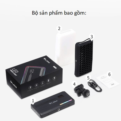 Đèn led video Ulanzi VIJIM VL196 RGB hàng chính hãng.